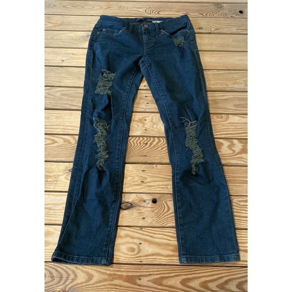 BDG Cigarette Mid Rise Jeans Size 28 Women’s Blue - Picture 1 of 7
